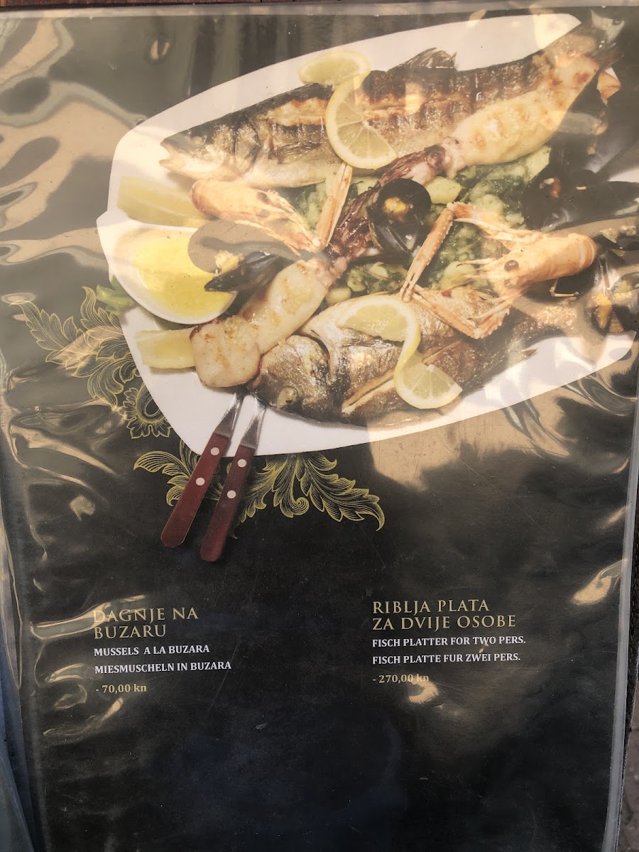 Menu Tenor-9