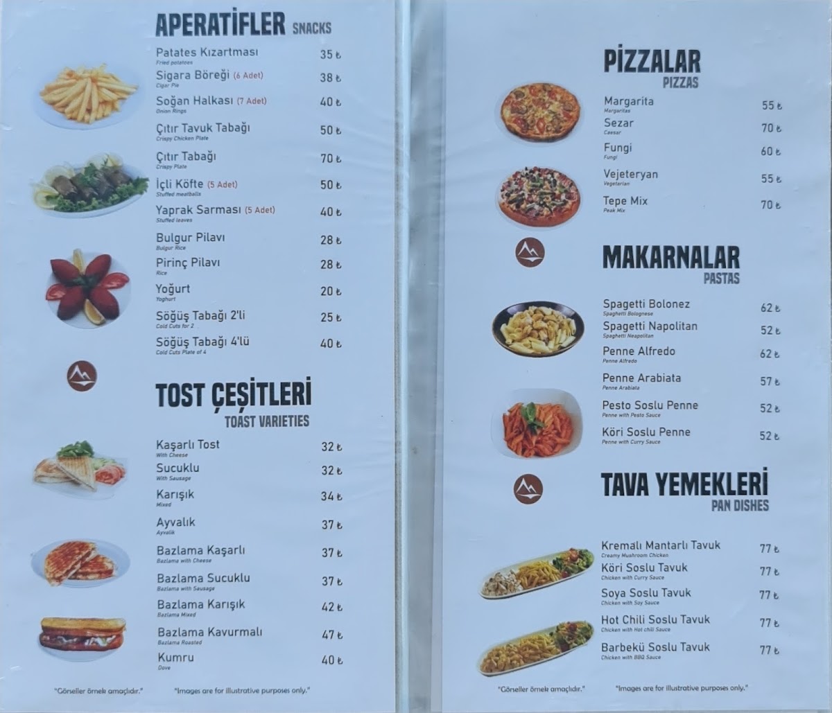 Menu Tepe Cafe & Restaurant-1