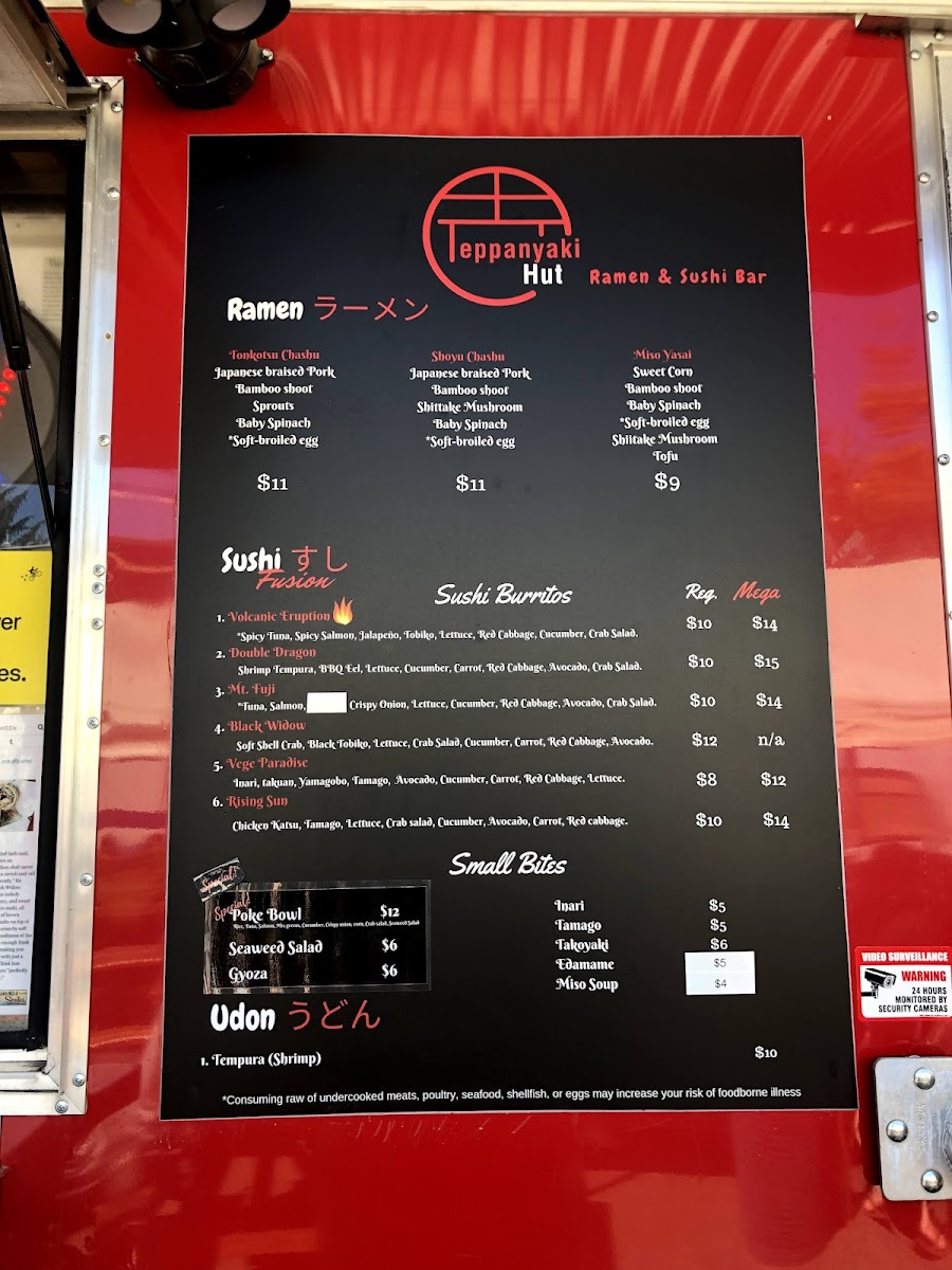 Menu Teppanyaki Hut - North Portland-6