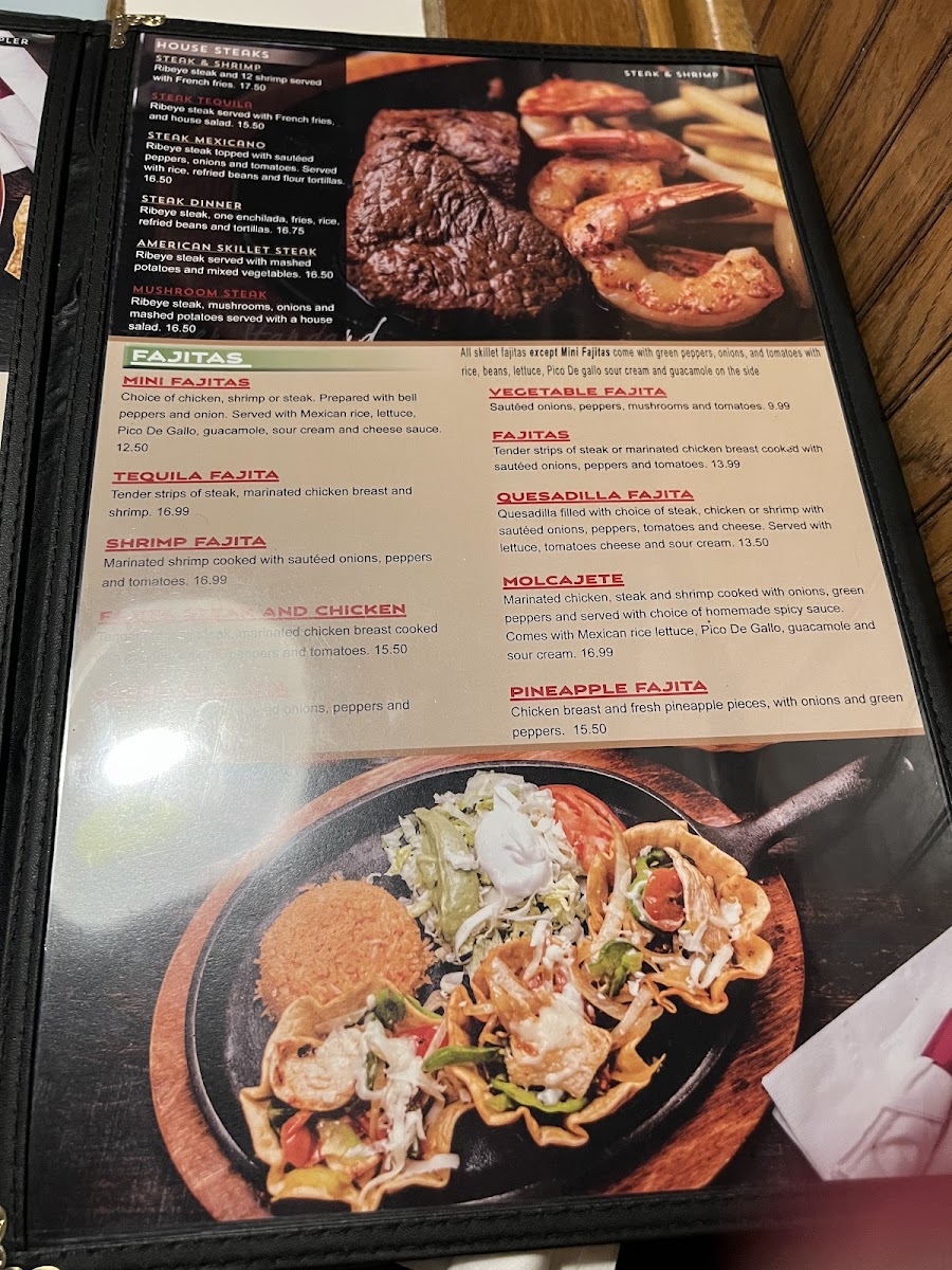 Menu Tequila Mexican Restaurant - West Side-8