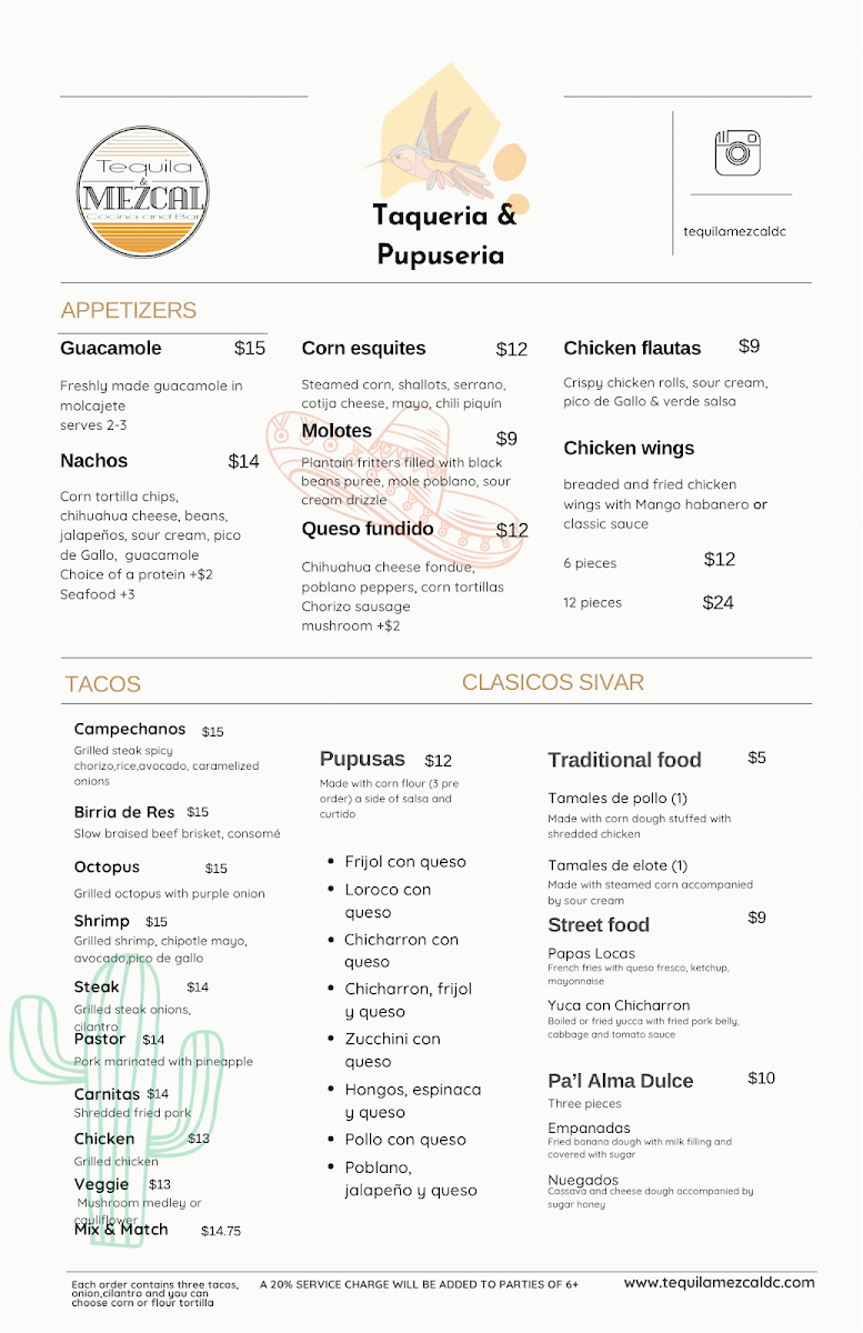 Menu Tequila & Mezcal-2
