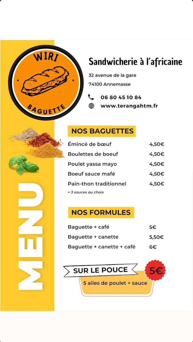 Menu Teranga Htm (Wiri Baguette)-1