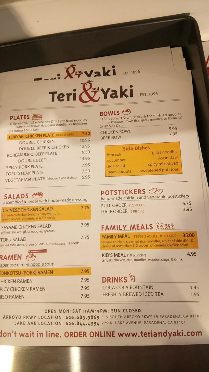 Menu Teri & Yaki-7