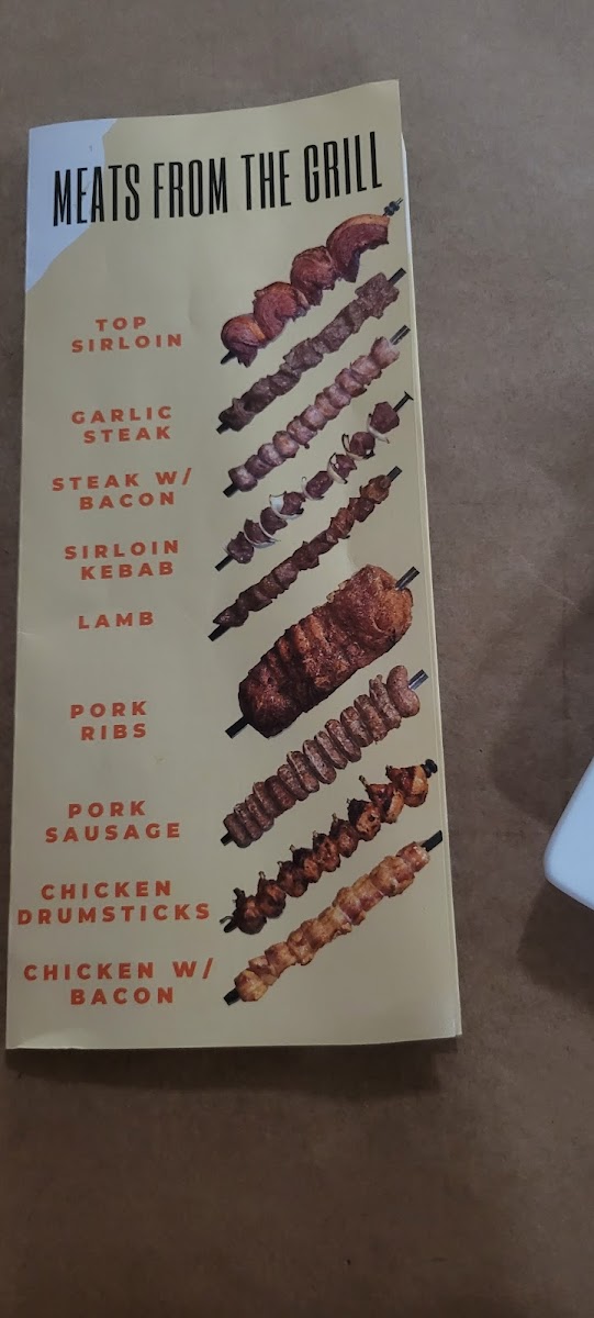 Menu Terra Mar Brazilian Steakhouse-1