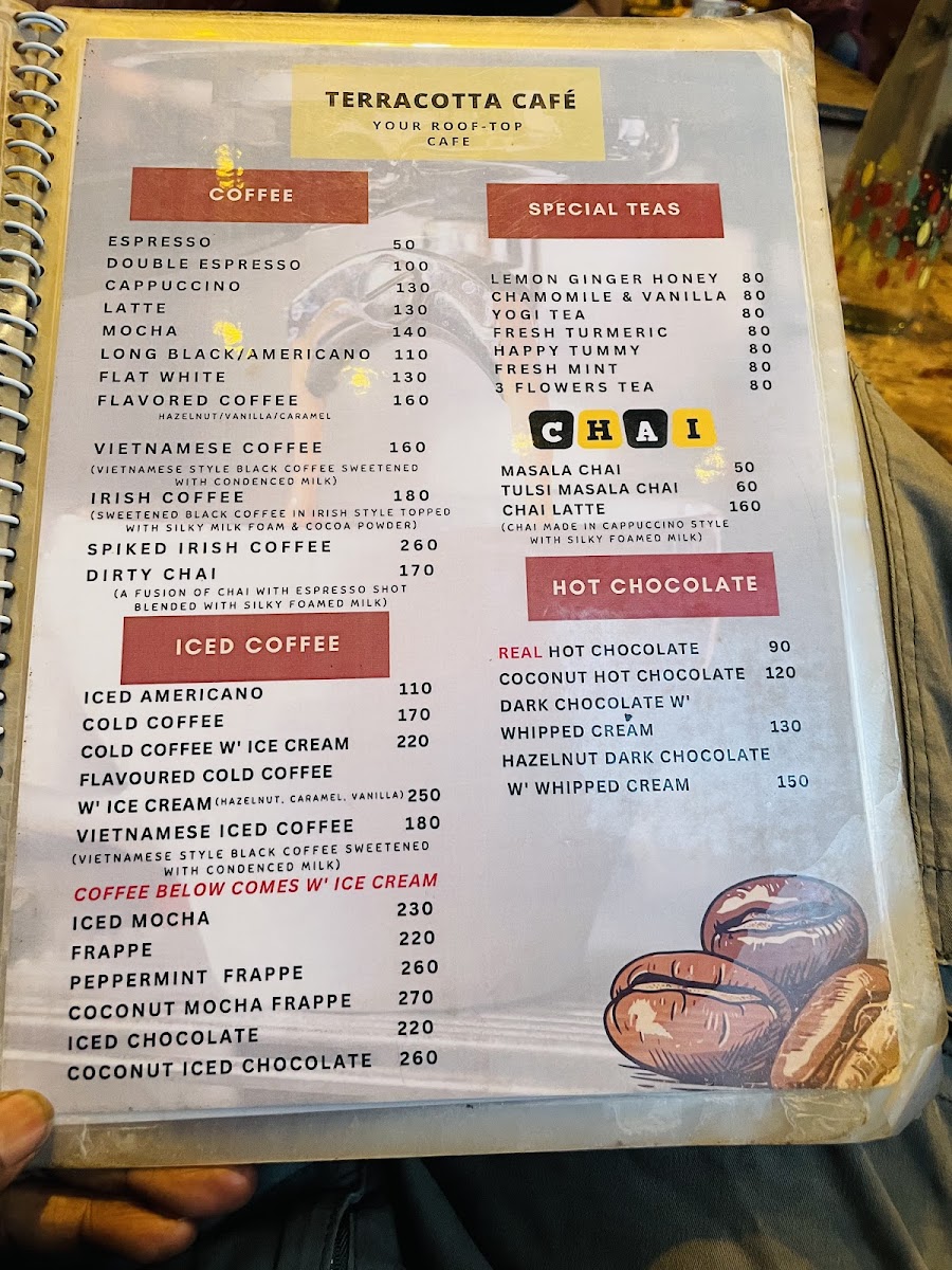 Menu Terracotta Cafe-1