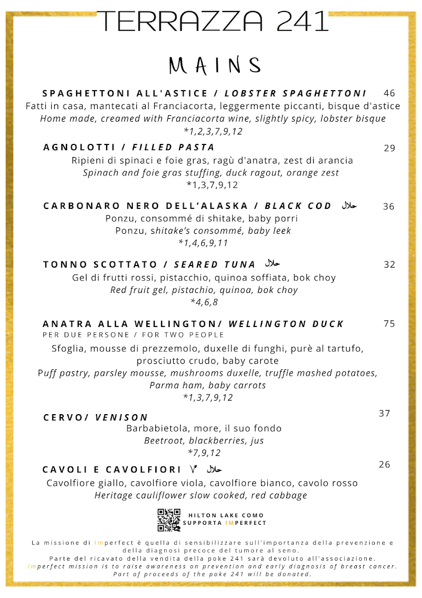 Menu Terrazza 241-2