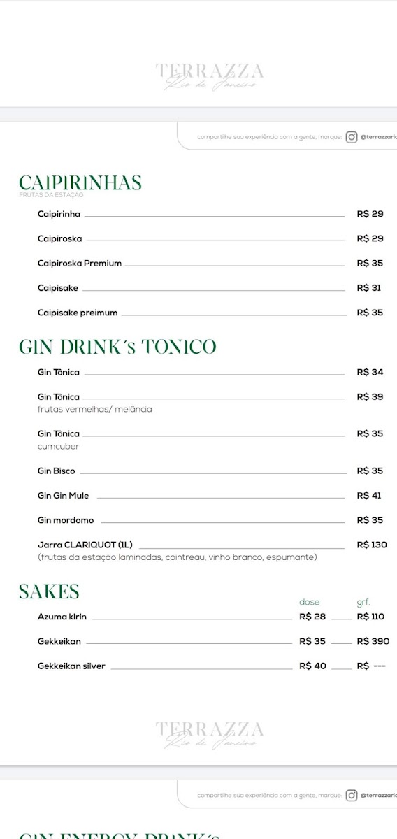 Menu Terrazza Garden Rio De Janeiro-7