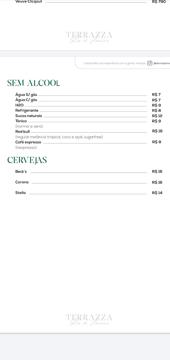 Menu Terrazza Garden Rio De Janeiro-9