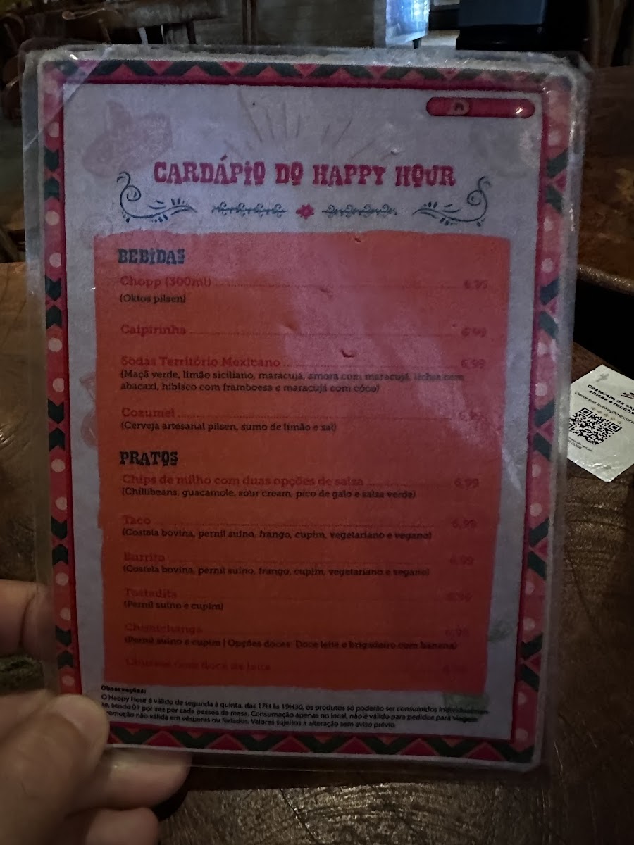 Menu Território Mexicano-10