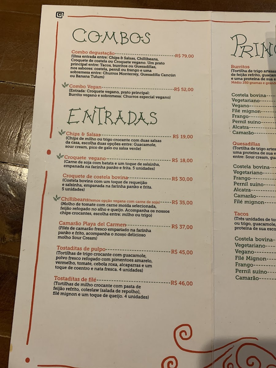 Menu Território Mexicano-7