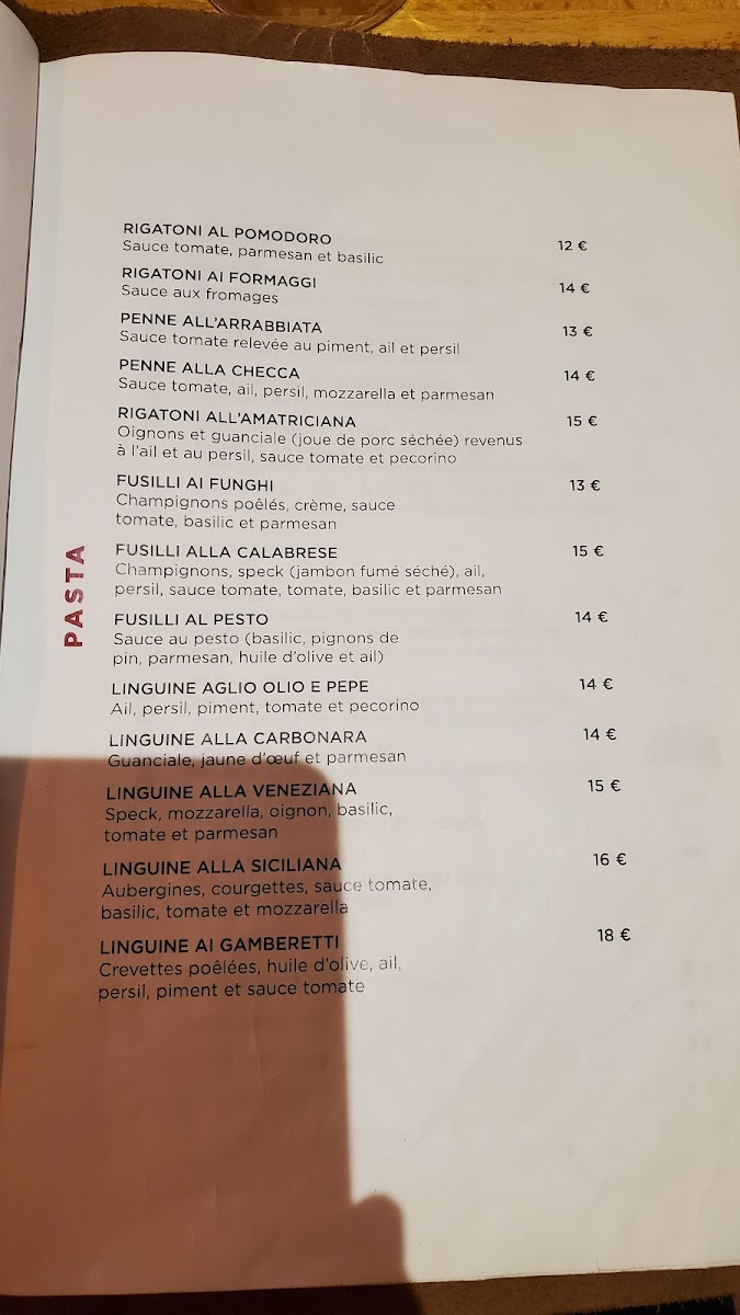 Menu Tesoro D'italia - Rougemont-4