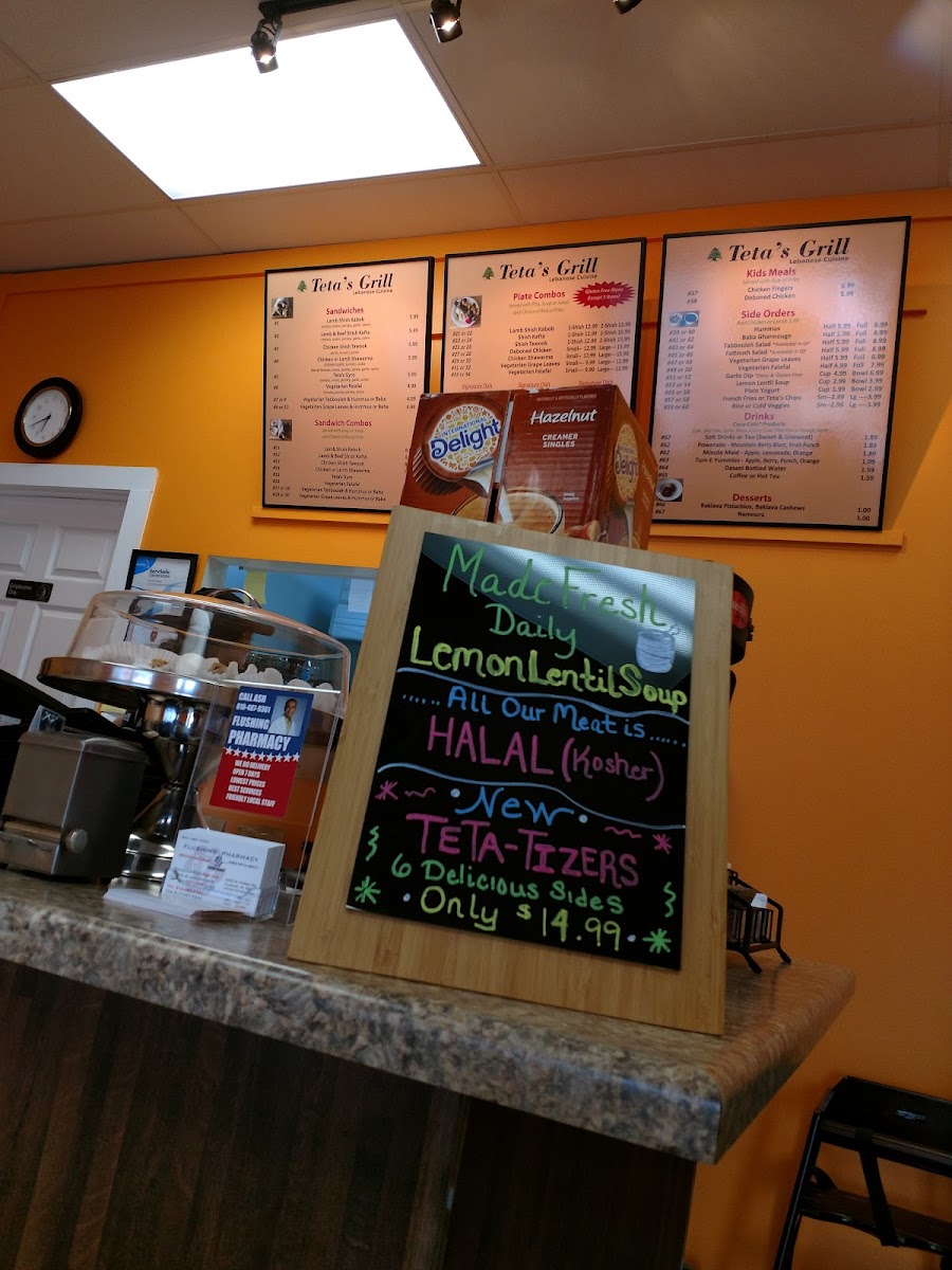 Menu Teta's Grill Lebanese Cuisine-10