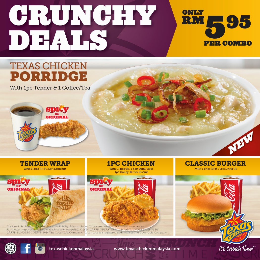 Menu Texas Chicken Ioi City Mall-2