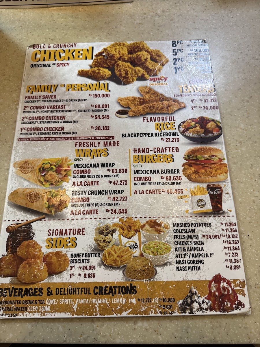 Menu Texas Chicken-4