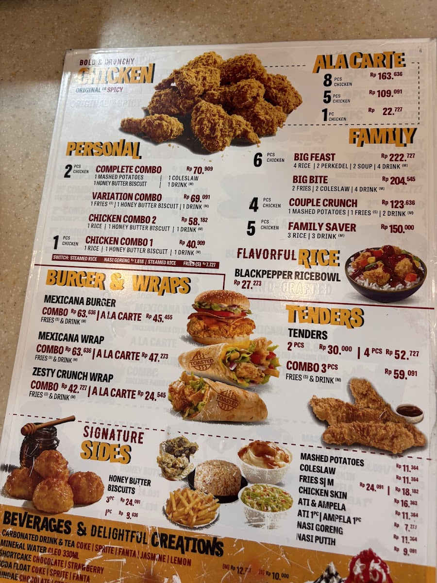Menu Texas Chicken-5