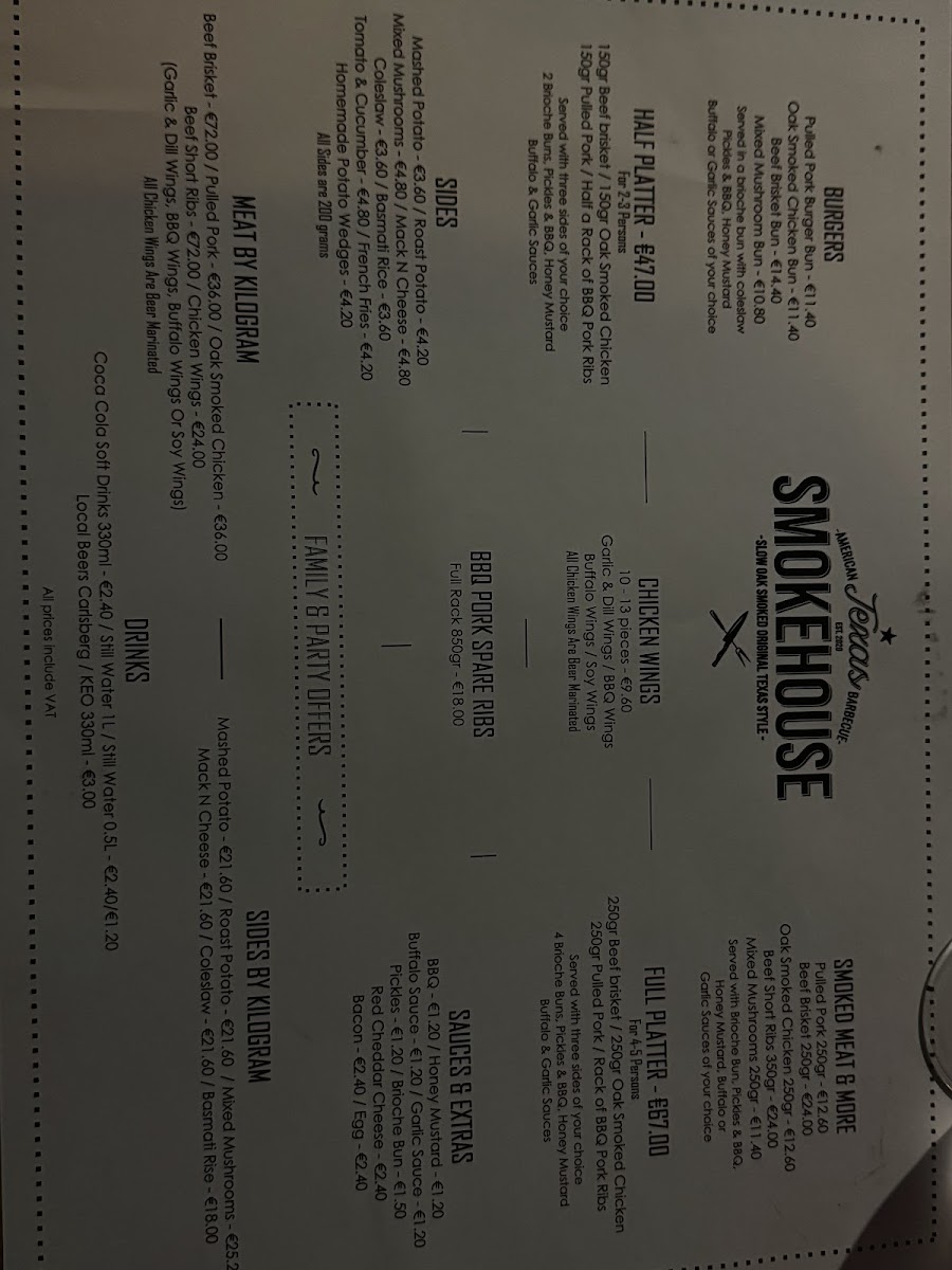 Menu Texas Smokehouse-8
