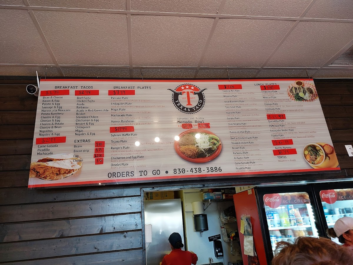 Menu Texas Tacos-2
