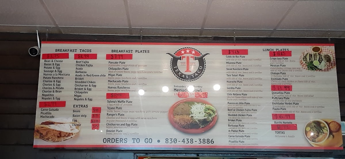 Menu Texas Tacos-5