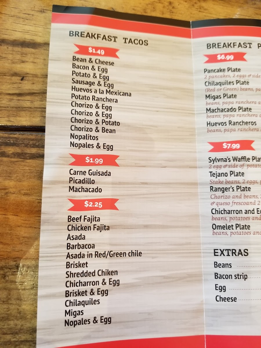 Menu Texas Tacos-9