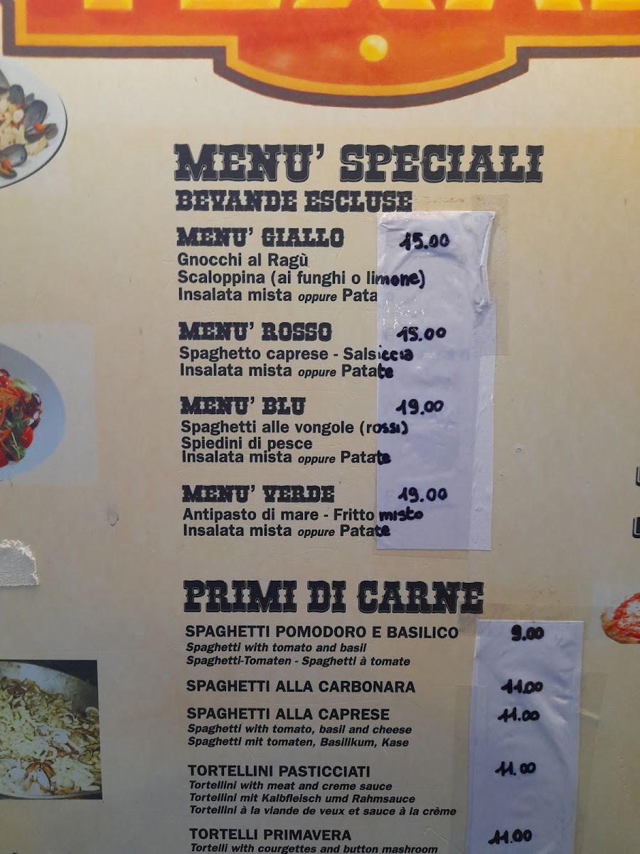 Menu Texas-9