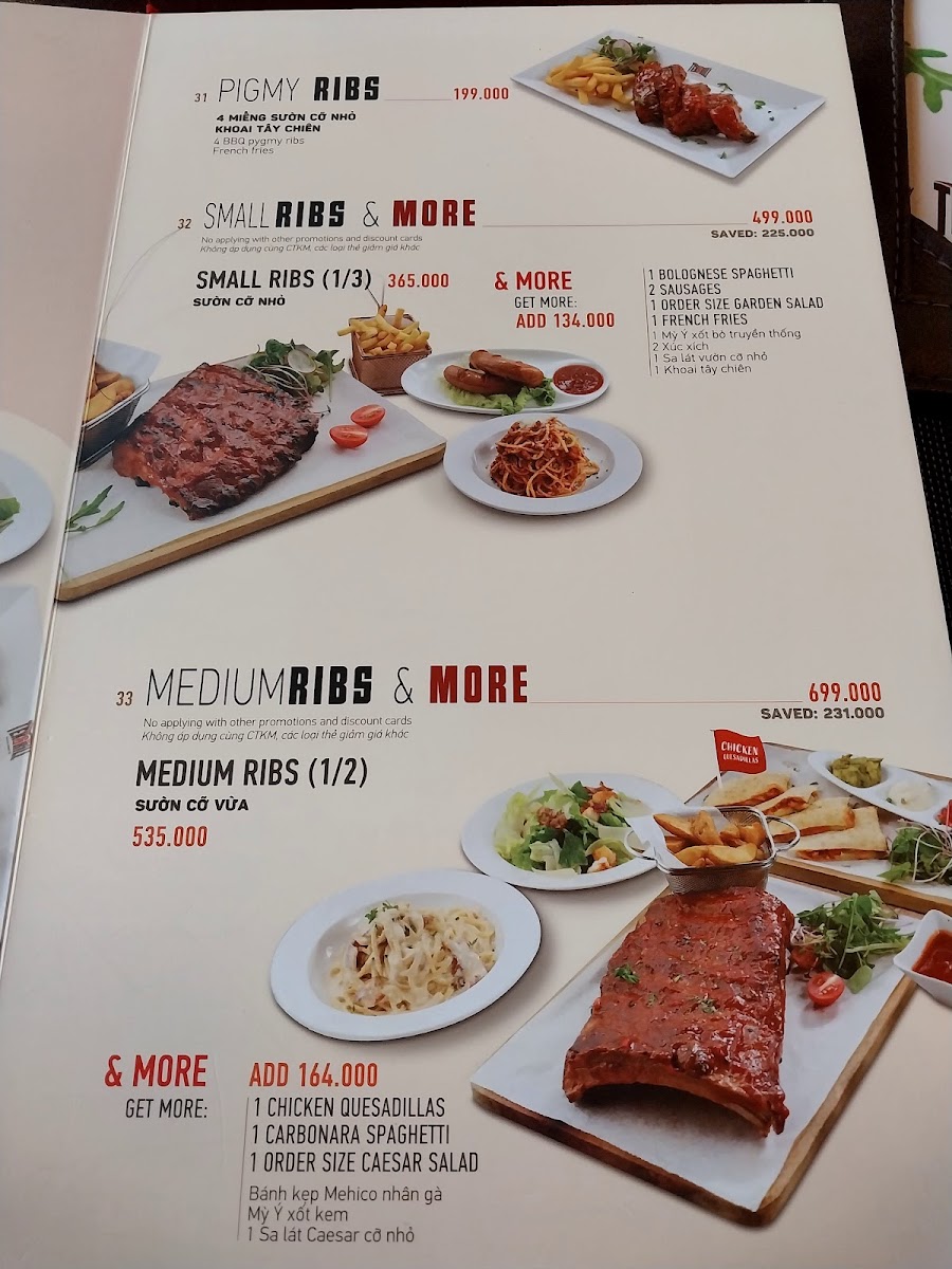 Menu Texgrill Văn Cao-5