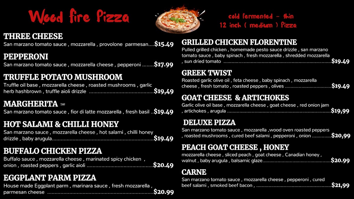 Menu Tezgah Gourmet Burgers & Wood Fire Pizza-1