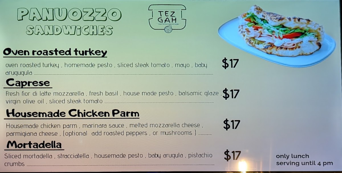 Menu Tezgah Gourmet Burgers & Wood Fire Pizza-4