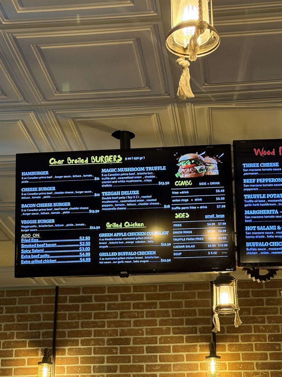 Menu Tezgah Gourmet Burgers & Wood Fire Pizza-9