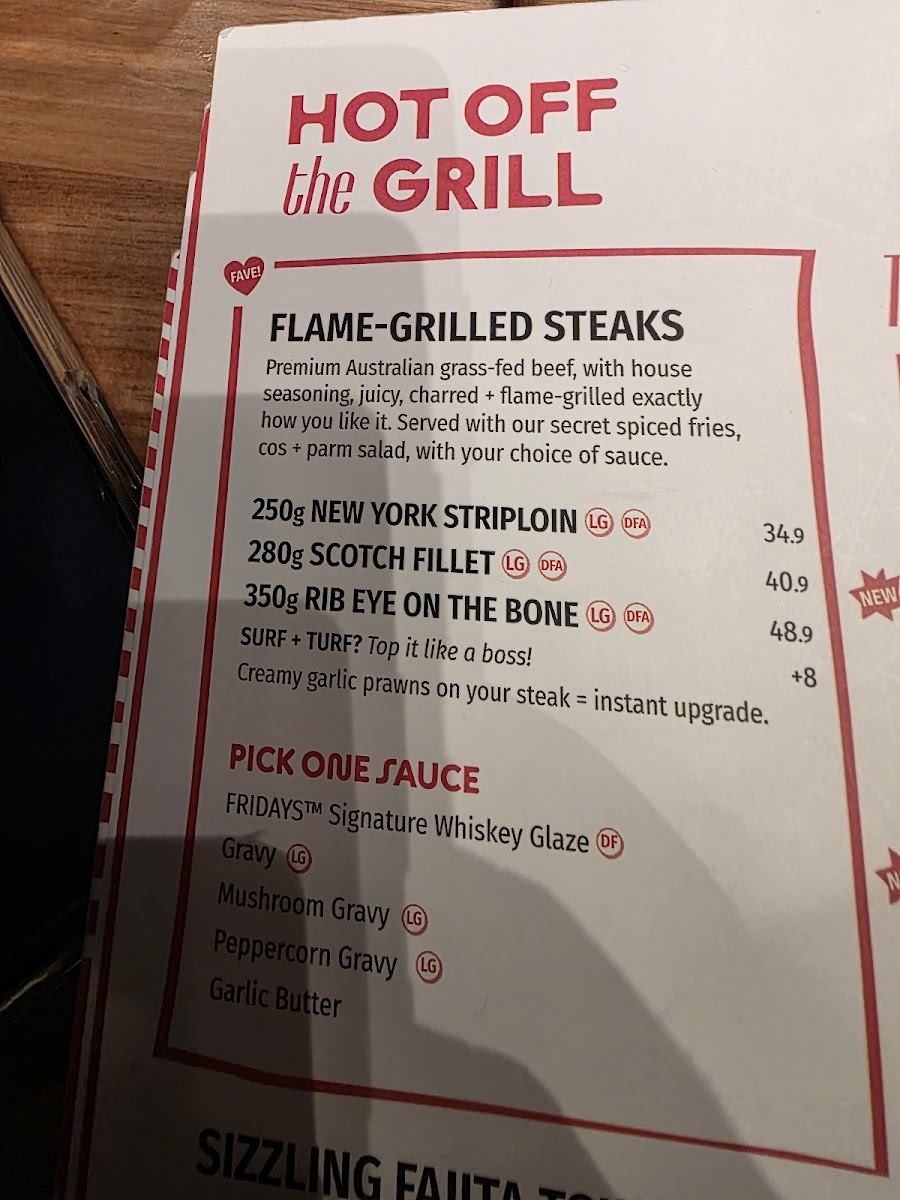 Menu Tgi Fridays Marion-1