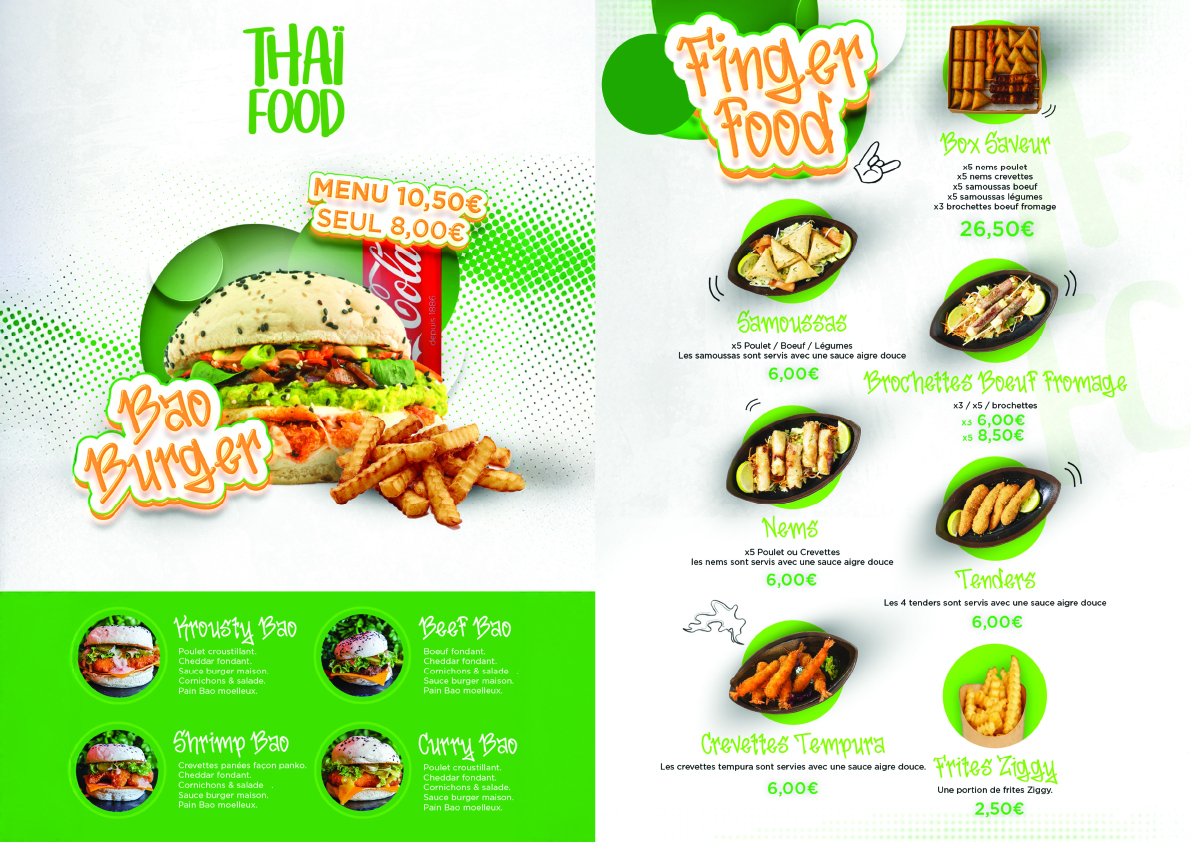 Menu Thaï Food Toulouse-2