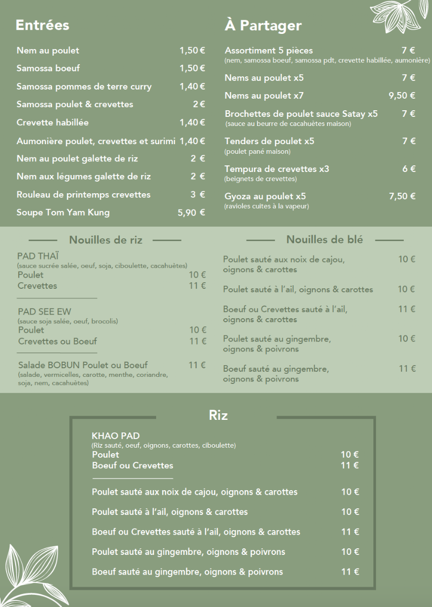 Menu Thaï Gourmet-1