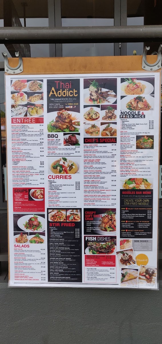 Menu Thai Addict Restaurant-10
