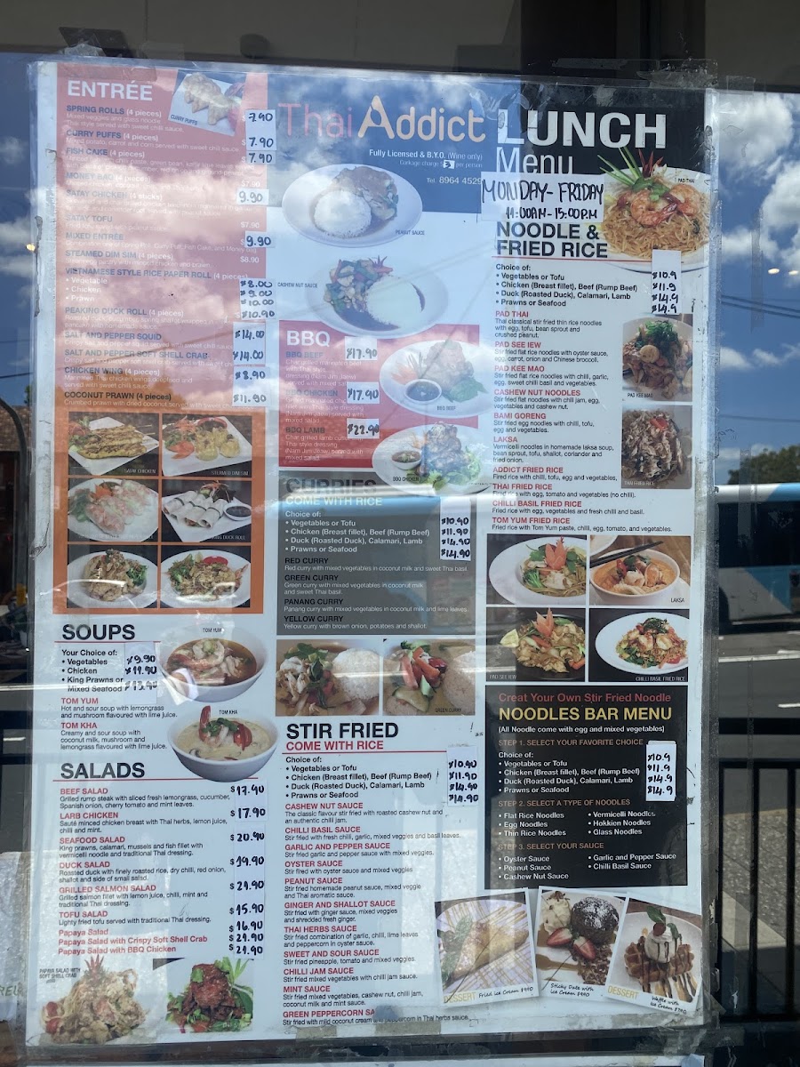 Menu Thai Addict Restaurant-9