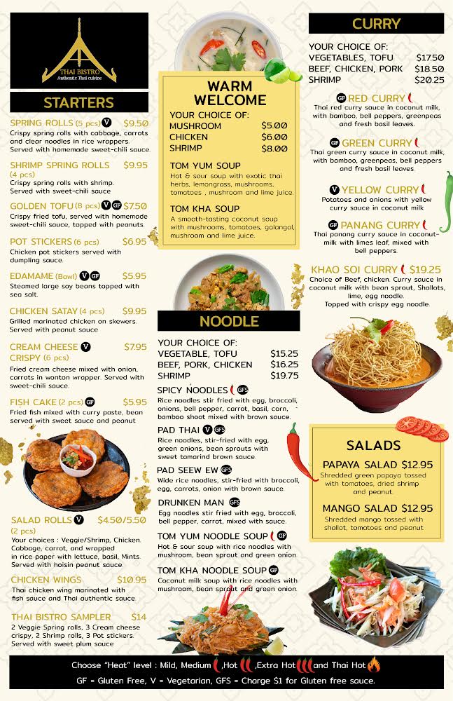 Menu Thai Bistro Authentic Thai Cuisine-2