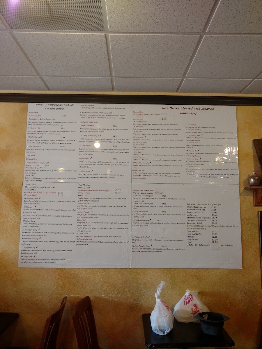 Menu Thai Boat-5