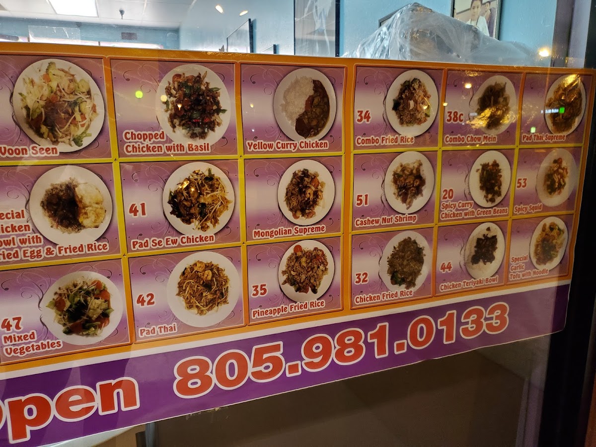 Menu Thai & Chinese Food-7