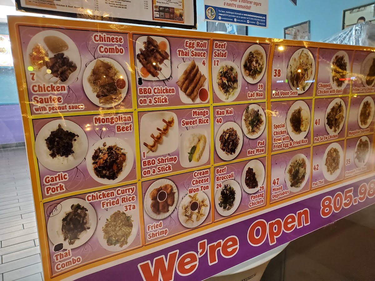 Menu Thai & Chinese Food-8
