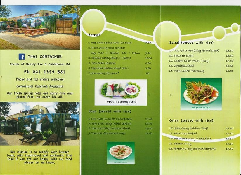Menu Thai Container-10