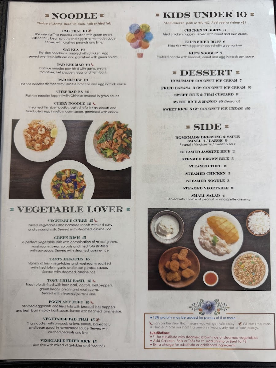 Menu Thai Cottage Sugar Land-4