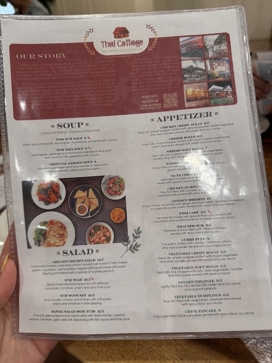 Menu Thai Cottage Sugar Land-5