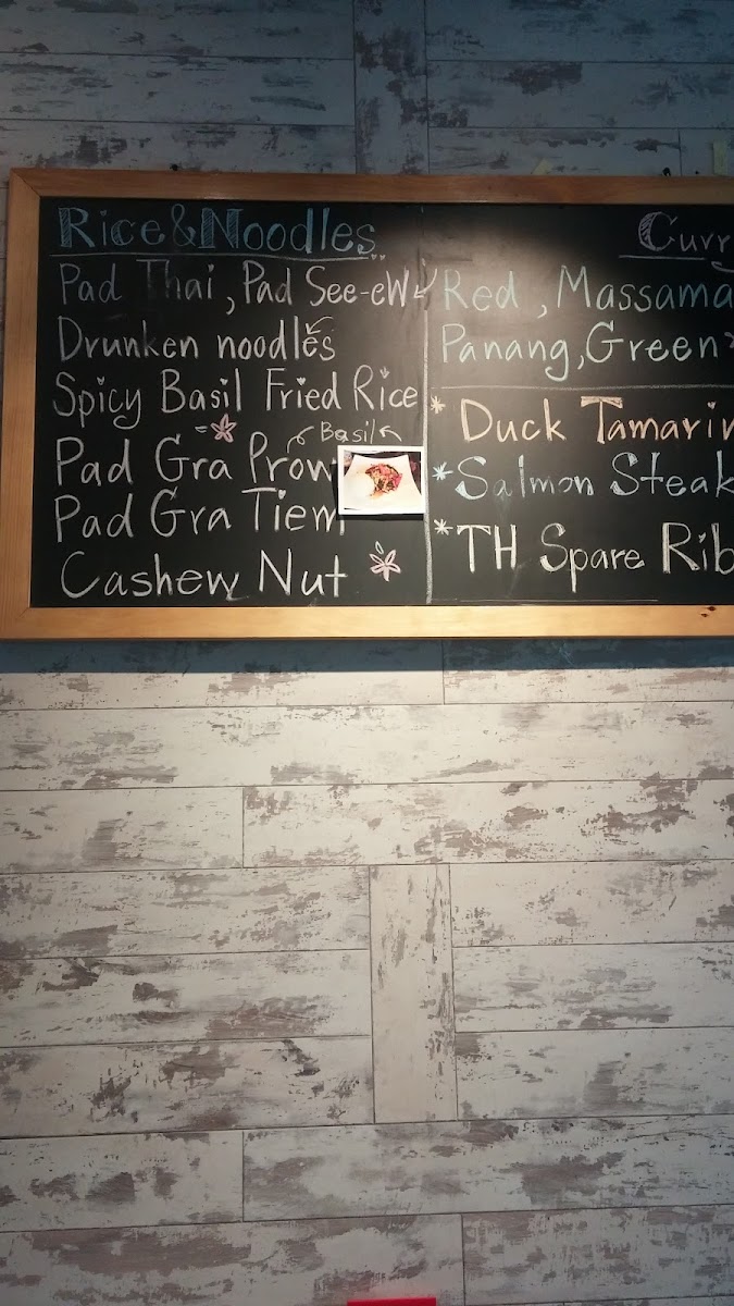 Menu Thai Cuisine-1