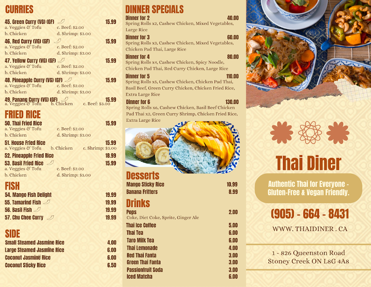 Menu Thai Diner-1