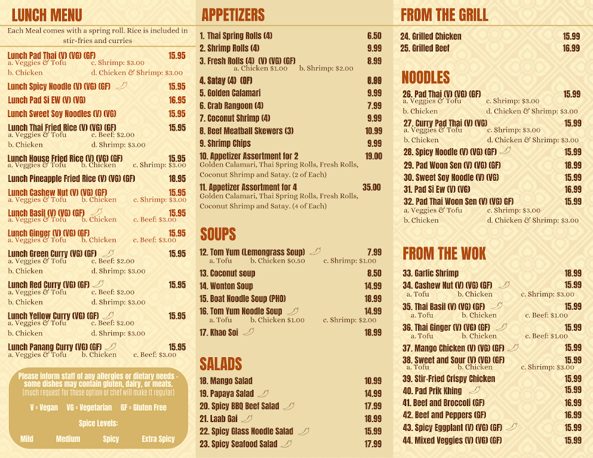 Menu Thai Diner-2