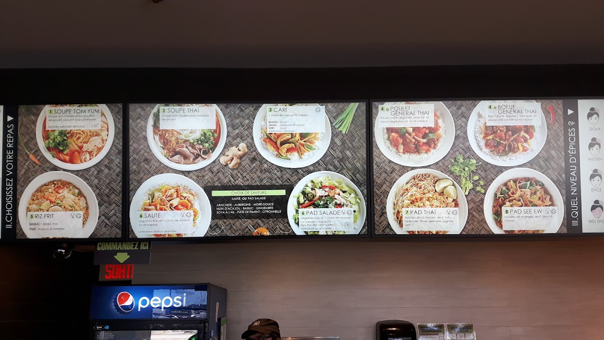 Menu Thai Express Restaurant Drummondville-2