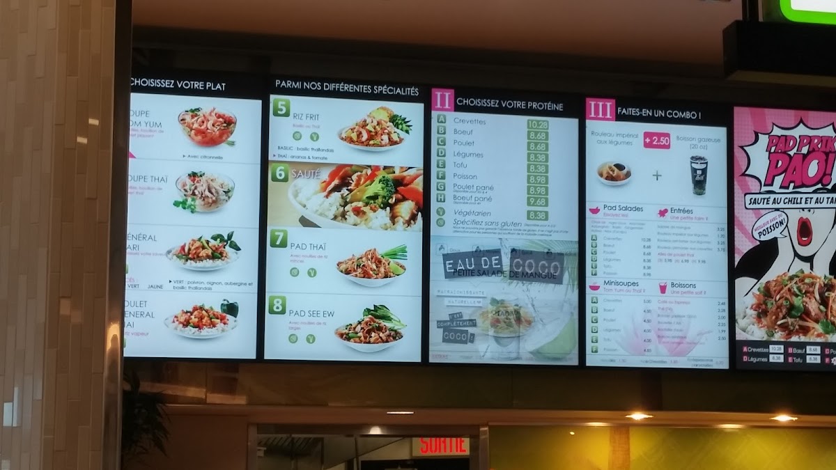 Menu Thai Express Restaurant Sherbrooke-4