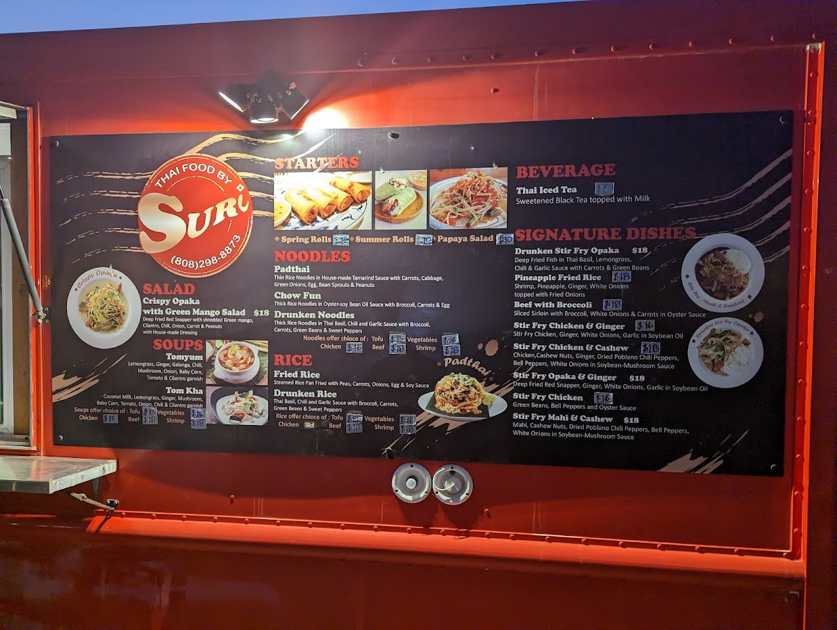 Menu Thai Food By Suri-6