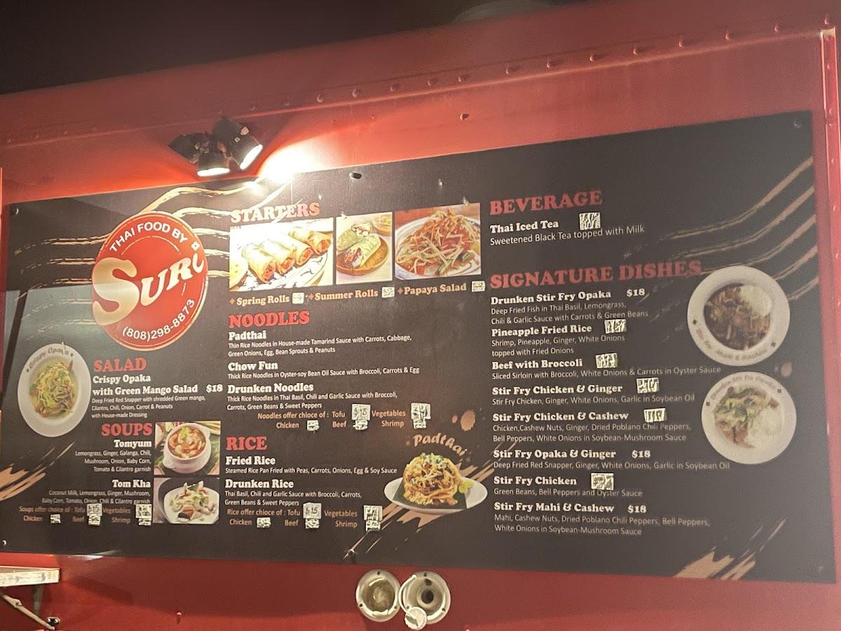 Menu Thai Food By Suri-7