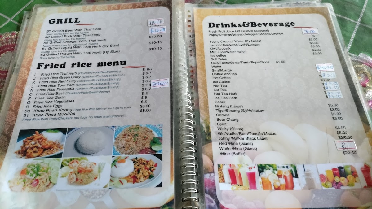 Menu Thai Herb-2