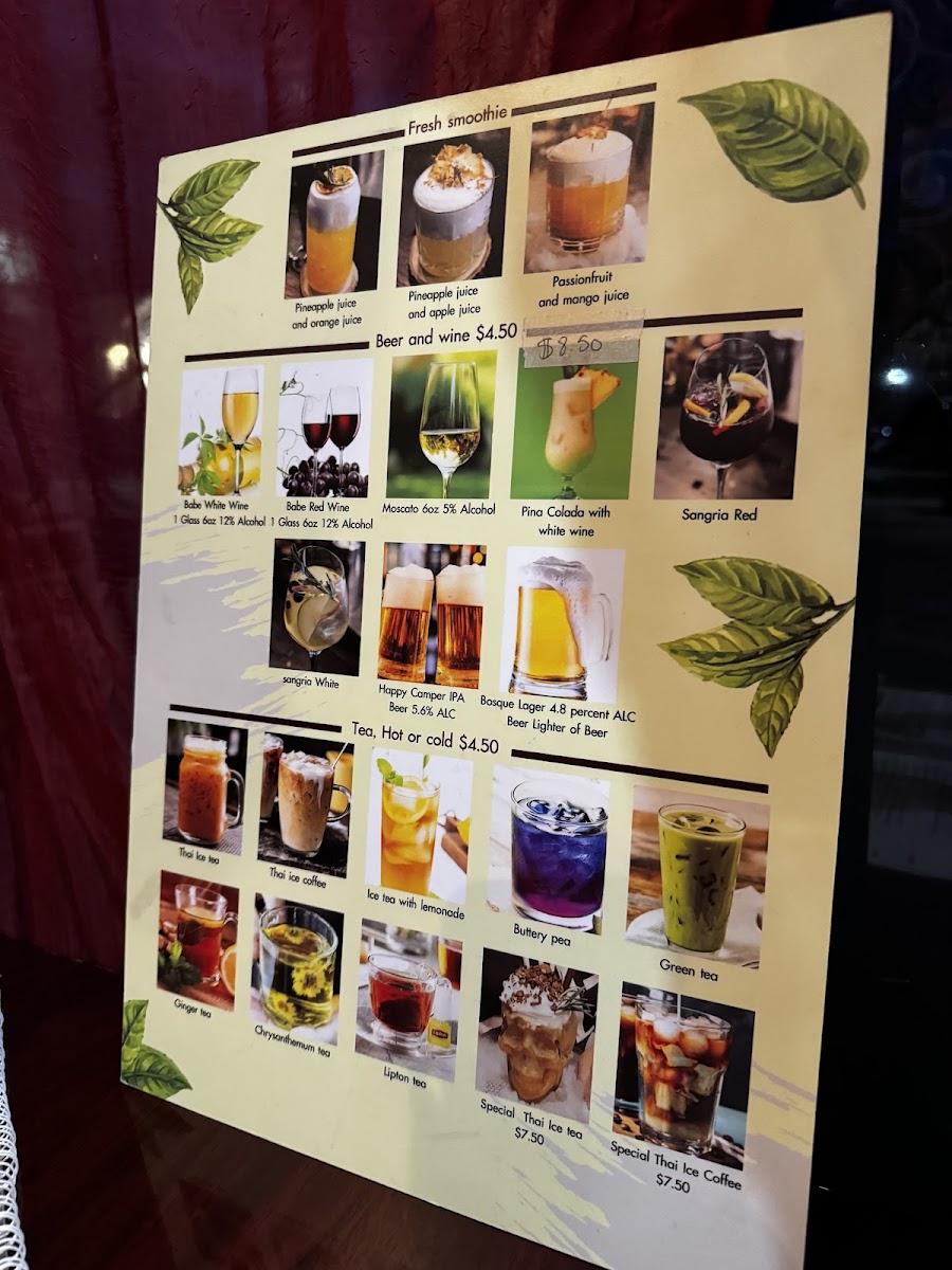Menu Thai Heritage And Vegan-1
