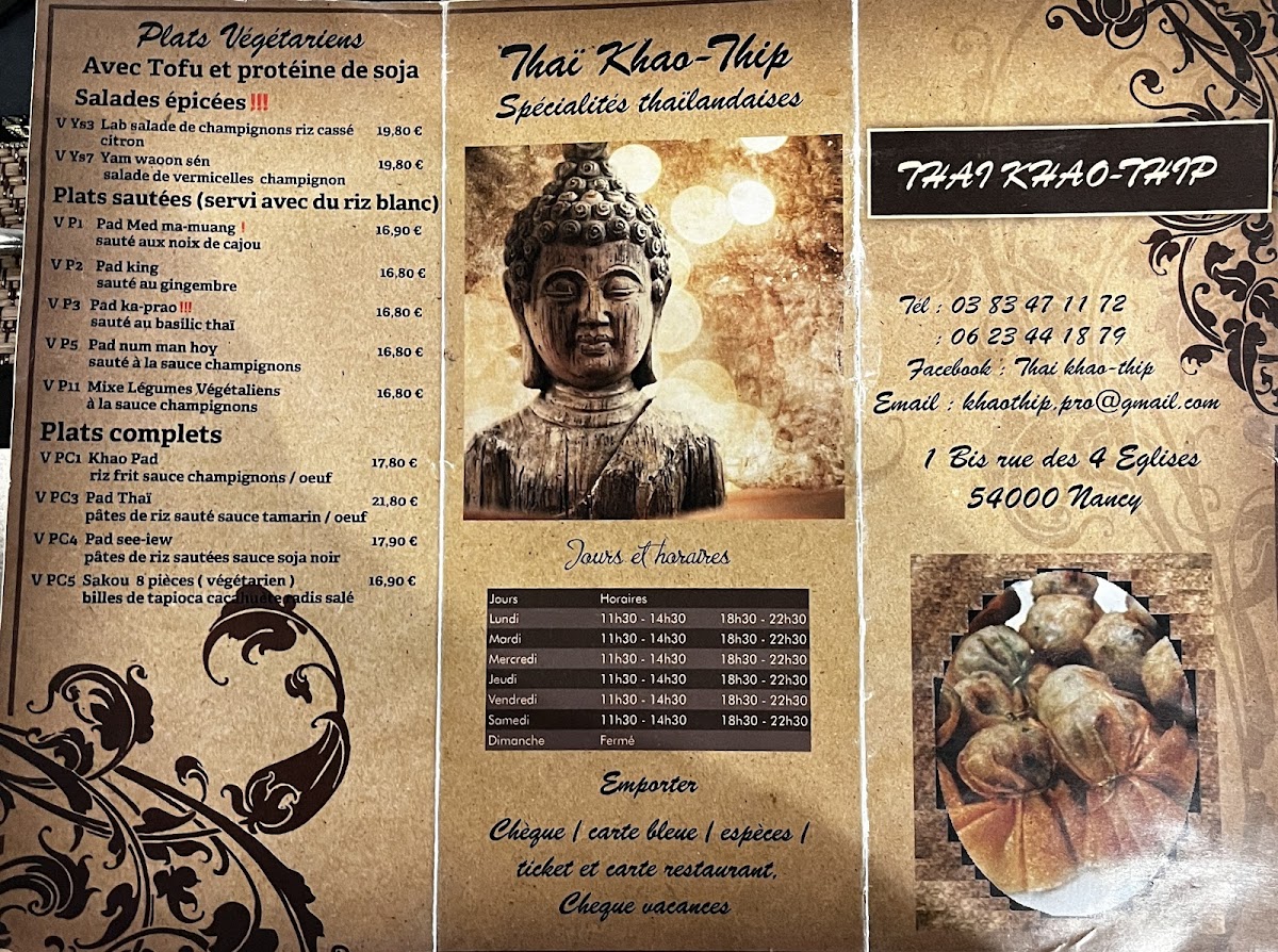 Menu Thai Khao Thip-2